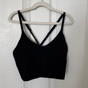 Athleta Elation Strappy Crop Top Bra A-C